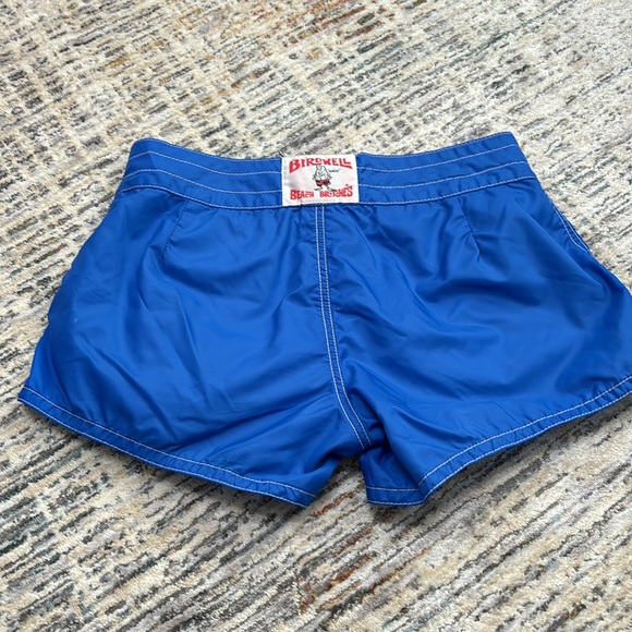 Birdwell Beach Britches Womens Size 4 Board Shorts Red Nylon Drawstring USA Made - Picture 2 of 4
